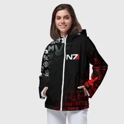 Женская ветровка 3D Mass Effect N7 - фото 2