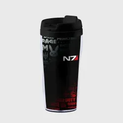 Термокружка-непроливайка Mass Effect N7