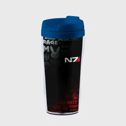 Термокружка-непроливайка Mass Effect N7
