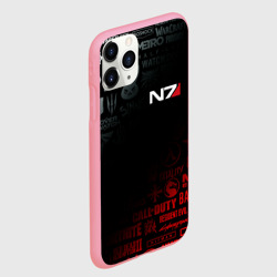 Чехол для iPhone 11 Pro Max матовый Mass Effect N7 - фото 2