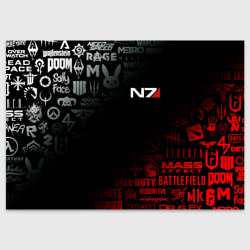 Поздравительная открытка Mass Effect N7