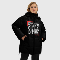 Женская зимняя куртка Oversize System of a Down - фото 2