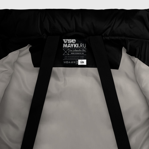 Женская зимняя куртка Oversize System of a Down, цвет светло-серый - фото 7