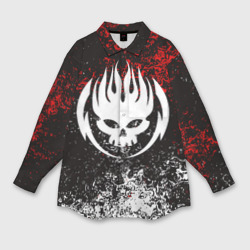 Женская рубашка oversize 3D The Offspring