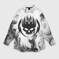 Женская рубашка oversize 3D The Offspring