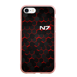 Чехол для iPhone 7/8 матовый Mass Effect N7