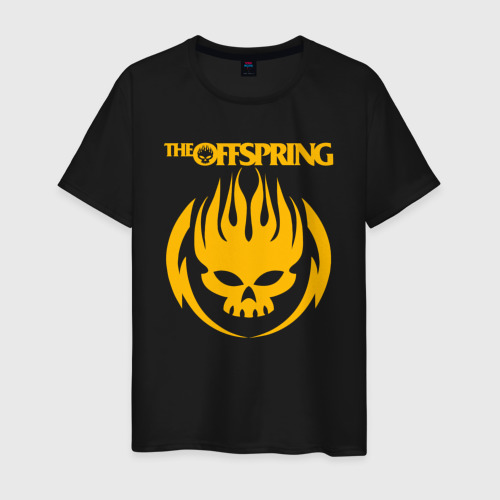 Мужская футболка хлопок The Offspring, цвет черный