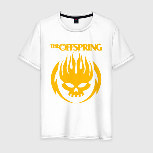 Мужская футболка из хлопка с принтом The Offspring, вид спереди №1