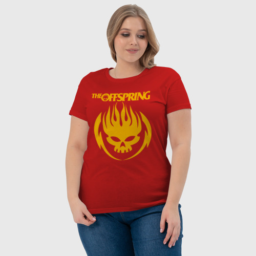 Светящаяся женская футболка с принтом The Offspring, фото #4