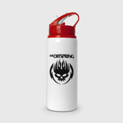 Бутылка для воды с трубочкой The Offspring