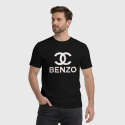 Мужская футболка хлопок BBT benzo gang - фото 2