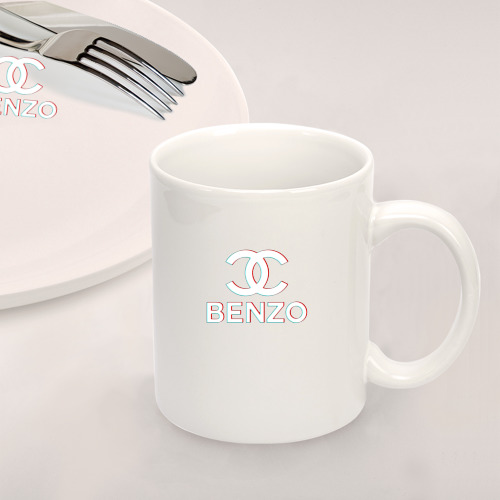 Набор: тарелка + кружка BBT benzo gang - фото 2