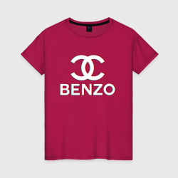 Женская футболка хлопок BBT benzo gang