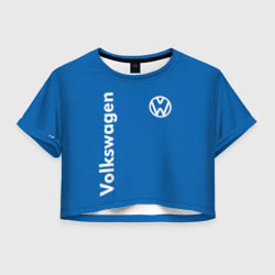 Женская футболка Crop-top 3D Volkswagen