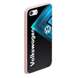 Чехол для iPhone 5/5S матовый Volkswagen - фото 2