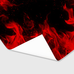 Бумага для упаковки 3D Mass Effect N7 red fire Масс эффект Н7 огонь - фото 2