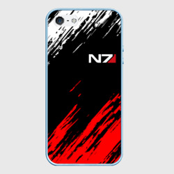 Чехол для iPhone 5/5S матовый Mass Effect N7