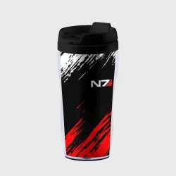 Термокружка-непроливайка Mass Effect N7