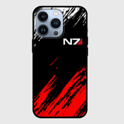Чехол для iPhone 13 Pro Mass Effect N7