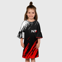 Детское платье 3D Mass Effect N7 - фото 2
