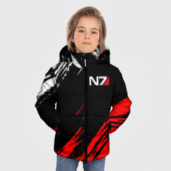 Зимняя куртка для мальчиков 3D Mass Effect N7 - фото 2