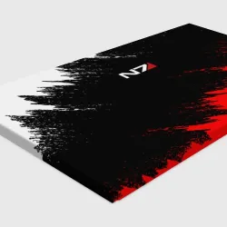 Холст прямоугольный Mass Effect N7 Масс эффект Н7 брызги красок - фото 2