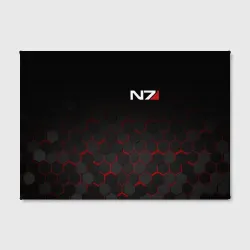 Холст прямоугольный Mass Effect N7 Масс эффект Н7 - фото 2