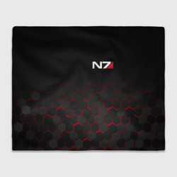 Плед 3D Mass Effect N7 Масс эффект Н7