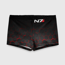 Детские купальные плавки 3D Mass Effect N7 Масс эффект Н7