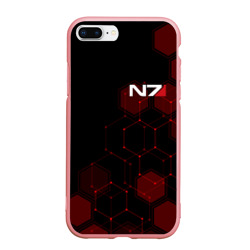 Чехол для iPhone 7Plus/8 Plus матовый Mass Effect N7