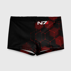 Детские купальные плавки 3D Mass Effect N7