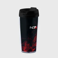 Термокружка-непроливайка Mass Effect N7