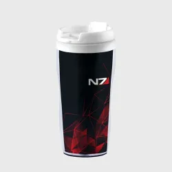 Термокружка-непроливайка Mass Effect N7