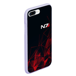 Чехол для iPhone 7Plus/8 Plus матовый Mass Effect N7 - фото 2