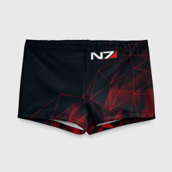 Детские купальные плавки 3D Mass Effect N7