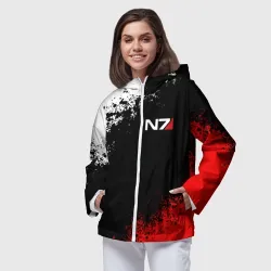 Женская ветровка 3D Mass Effect N7 - фото 2