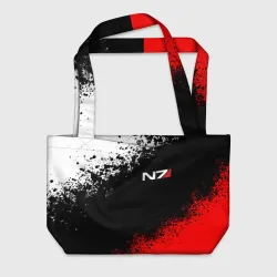 Пляжная сумка 3D Mass Effect N7