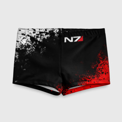 Детские купальные плавки 3D Mass Effect N7