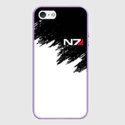 Чехол для iPhone 5/5S матовый Mass Effect N7