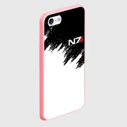 Чехол для iPhone 5/5S матовый Mass Effect N7 - фото 2