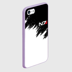 Чехол для iPhone 5/5S матовый Mass Effect N7 - фото 2