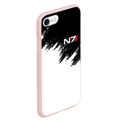 Чехол для iPhone 7/8 матовый Mass Effect N7 - фото 2