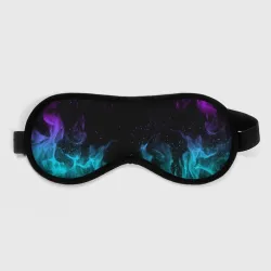 Маска для сна 3D Неоновый огонь neon fire