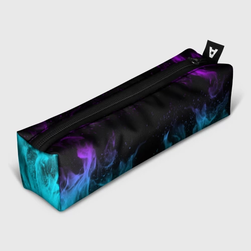Пенал школьный 3D Неоновый огонь neon fire