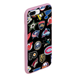 Чехол для iPhone 7Plus/8 Plus матовый NHL pattern - фото 2