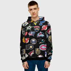 Мужская толстовка 3D NHL pattern - фото 2