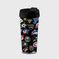 Термокружка-непроливайка NHL pattern