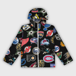 Женская ветровка 3D NHL pattern