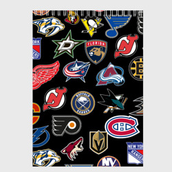 Скетчбук NHL pattern