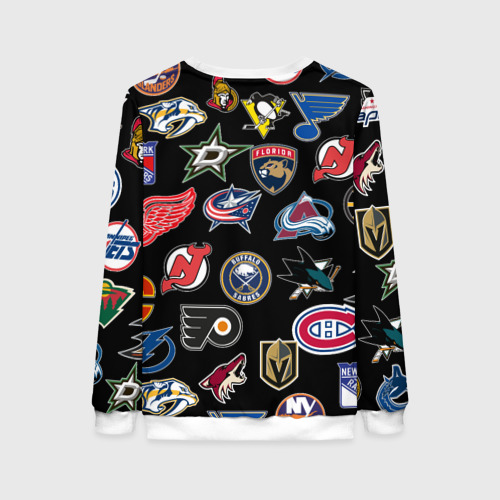 Женский свитшот 3D NHL pattern, цвет 3D печать - фото 2